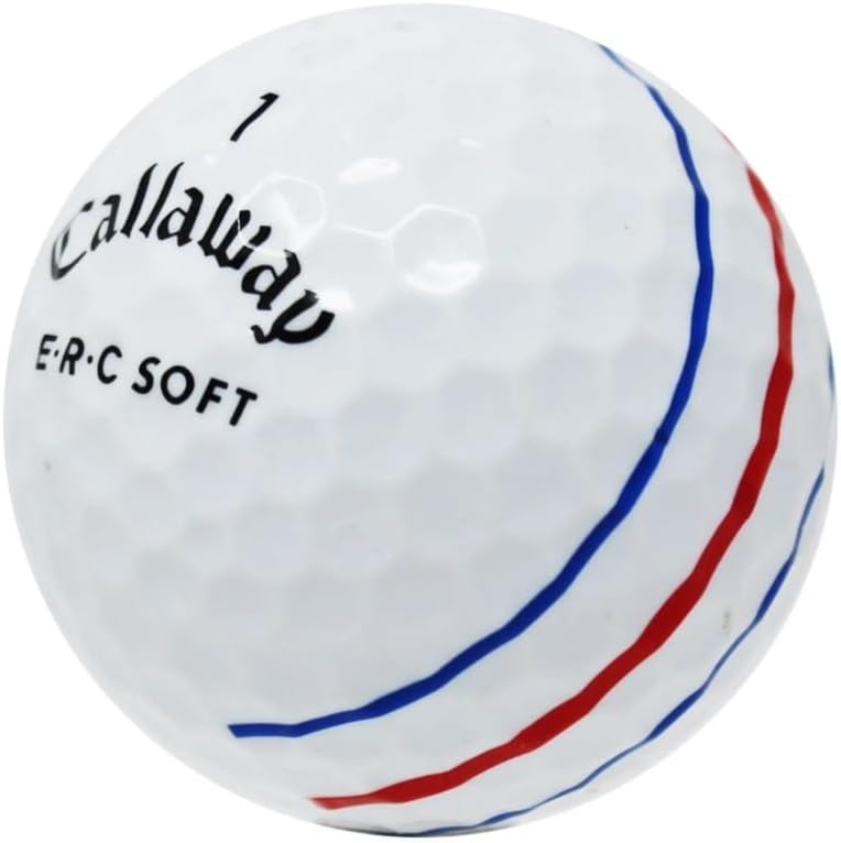 Recycled & Used ERC Golf Balls for Callaway, ERC Soft Model, Near Mint Condition, AAAA Quality